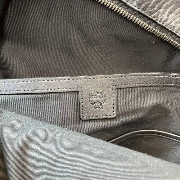 MCM Stark large black Backpack - Picture 4 of 6